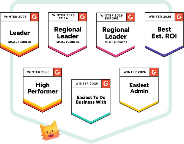 Collection complète des récompenses G2 Winter 2026 de Collaborator pour Content Distribution, incluant Leader, Regional Leader, Best Est. ROI, High Performer, Easiest To Do Business With et Easiest Admin.