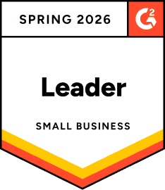 Badge G2 Spring 2026 Leader Small Business attribué à Collaborator