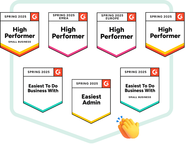 "High Performer" dans les rapports de printemps 2025 de G2